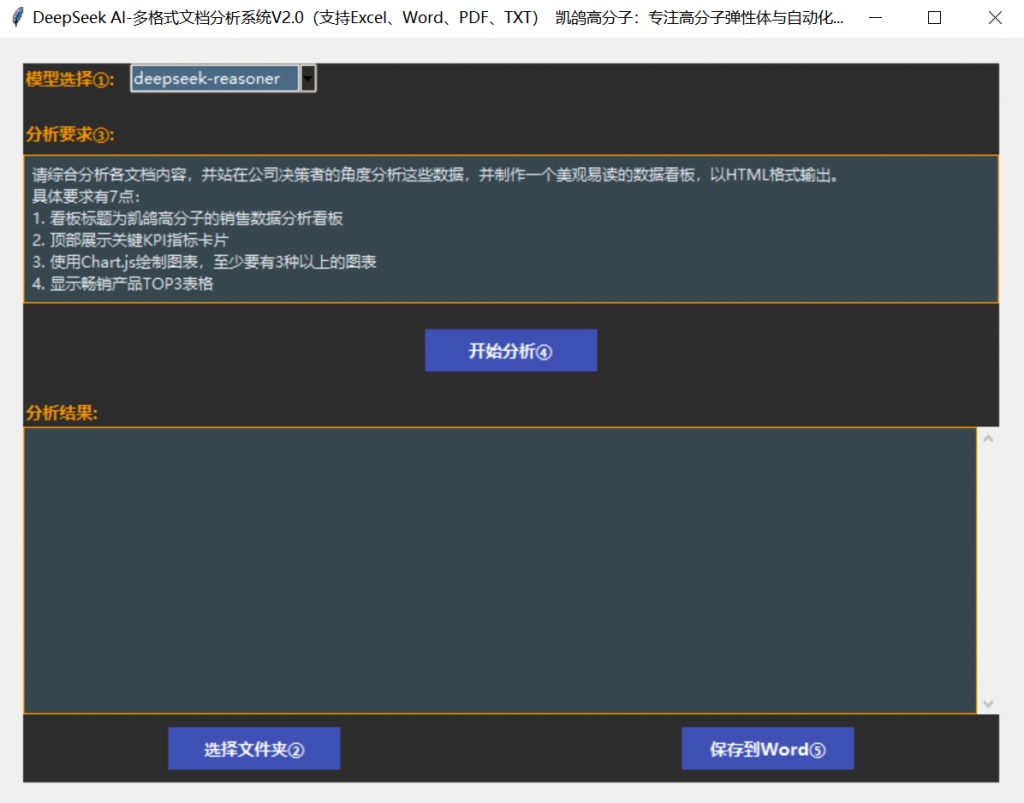 用AI制作数据看板2:批量读取多格式的文件数据,自动生成数据看板